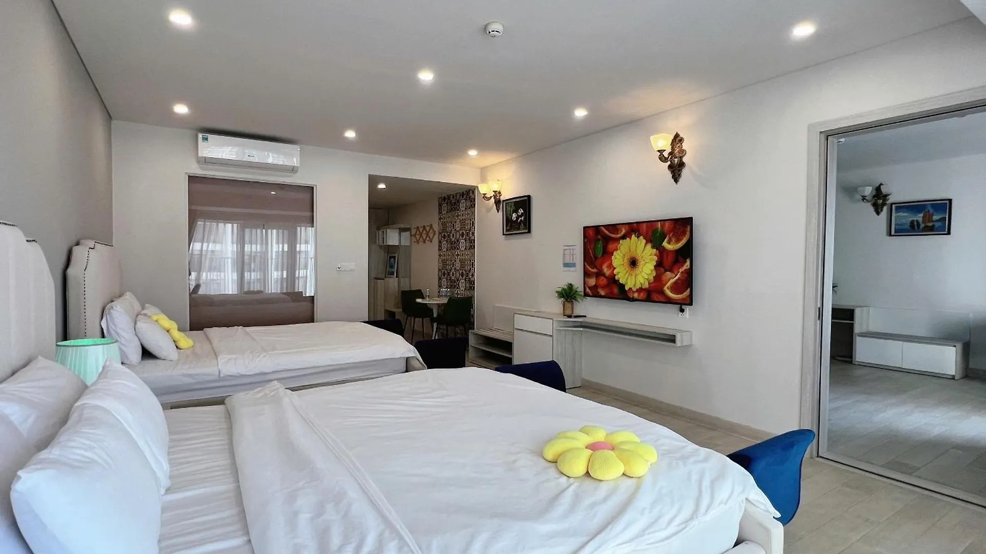 Apartment Two Connecting Studios With Ocean View At Center Nha Trang Vietnam